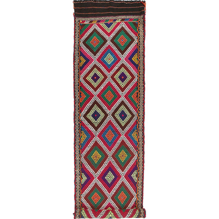 Suzuni Kilim Runner Handmade Multi 10' Runner