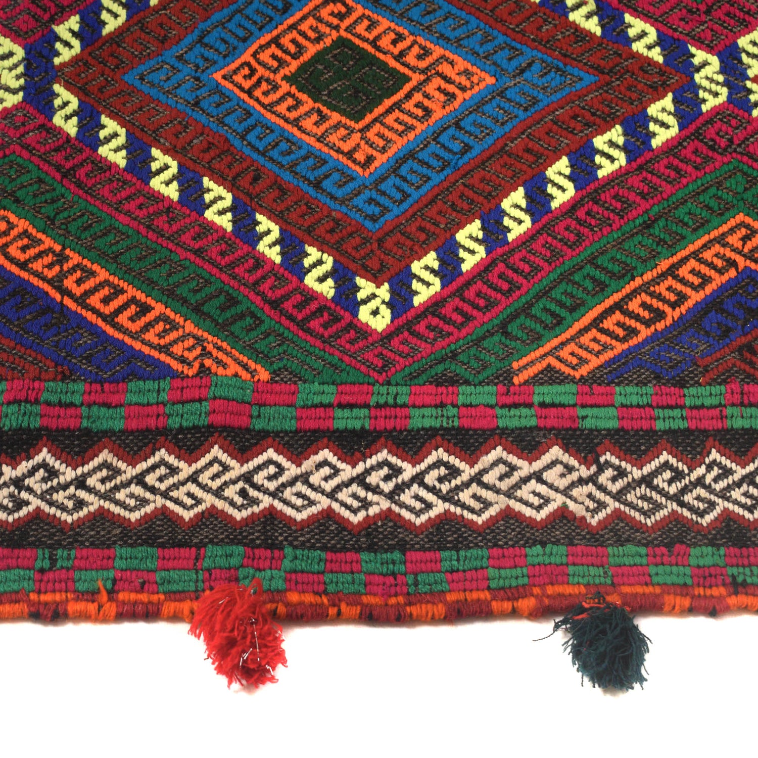 Suzuni Kilim Runner Handmade Multi 10' Runner