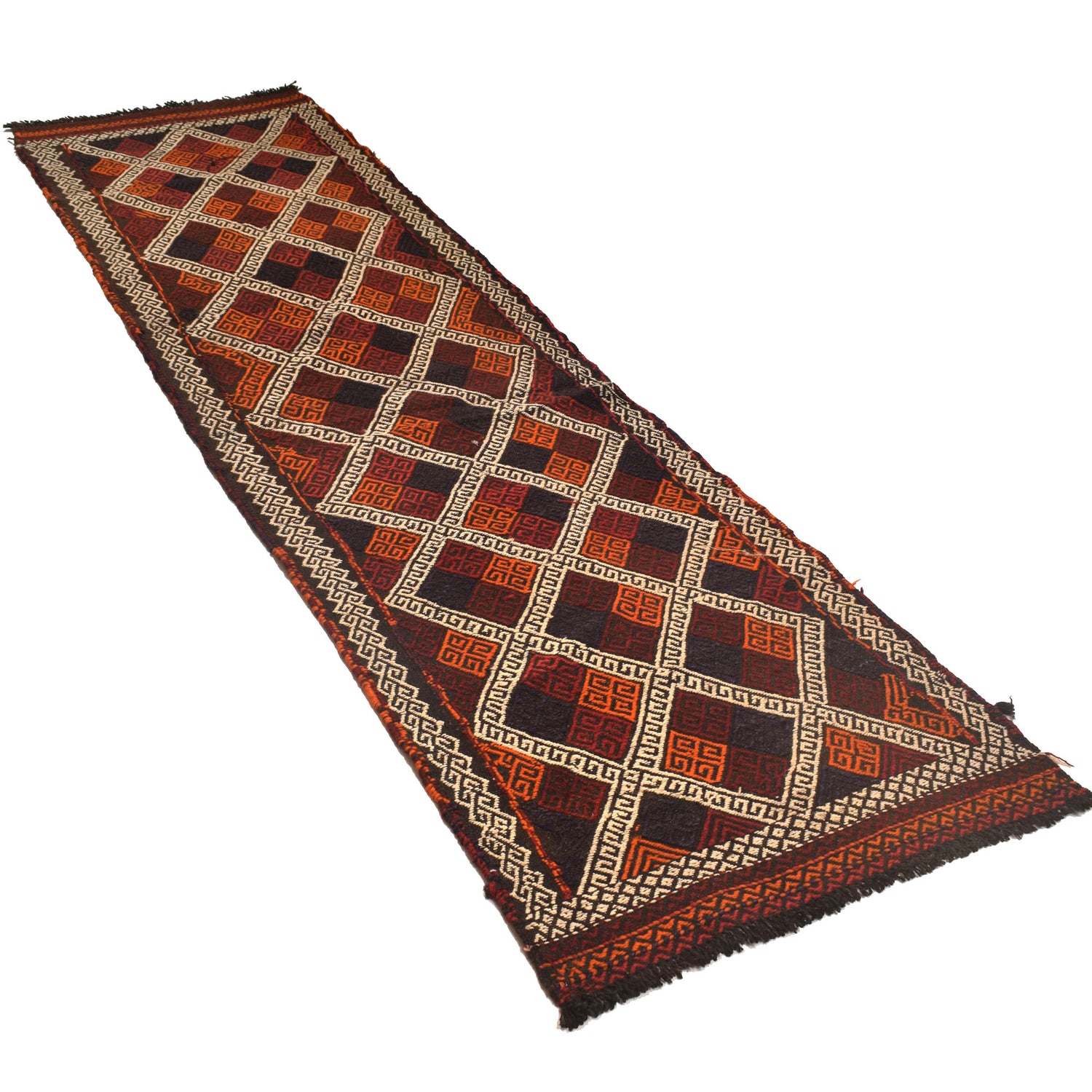 Suzuni Kilim Runner Handmade Multi 8' Runner