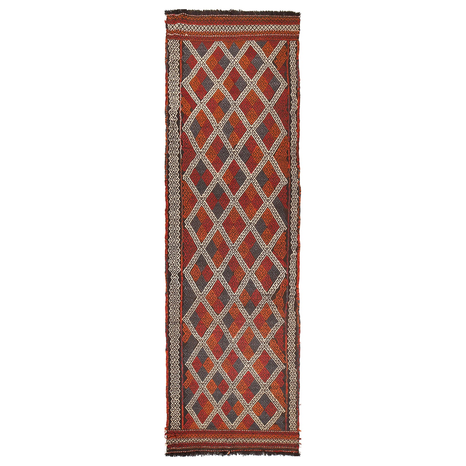 Suzuni Kilim Runner Handmade Multi 10' Runner