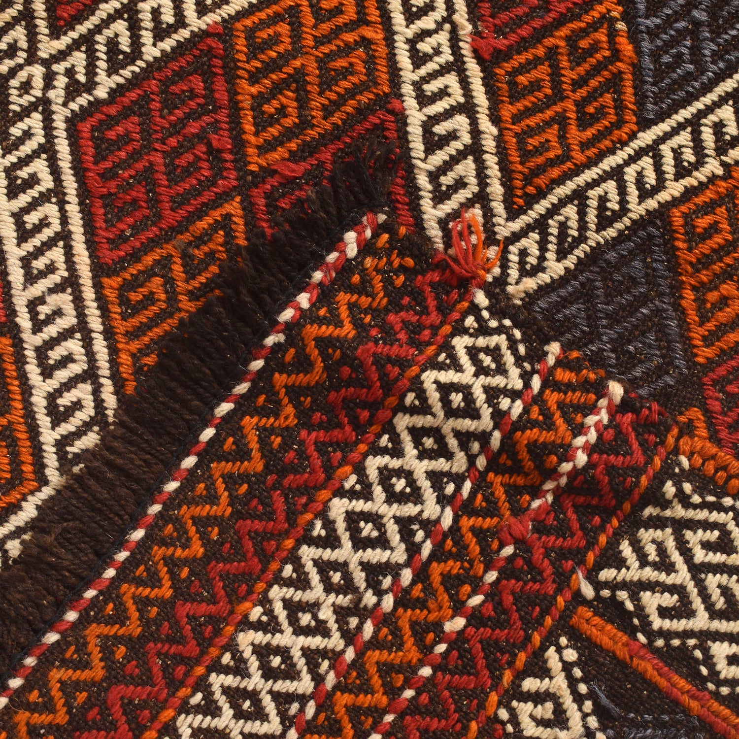 Suzuni Kilim Runner Handmade Multi 10' Runner