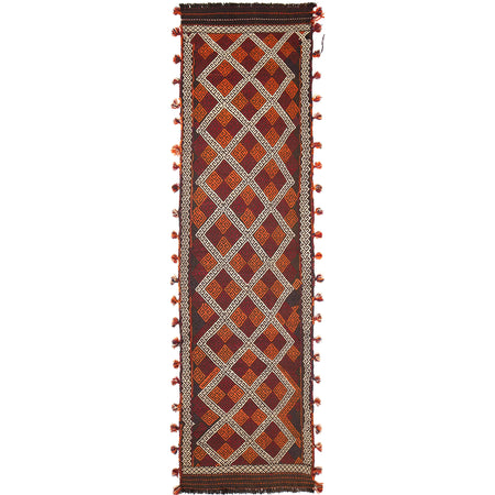 Suzuni Kilim Runner Handmade Multi 8' Runner