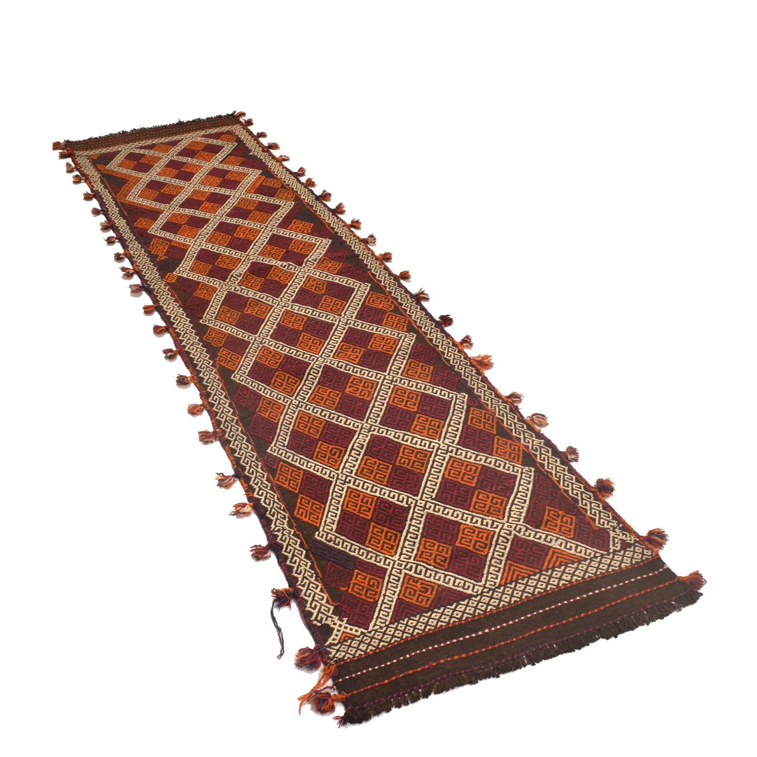Suzuni Kilim Runner Handmade Multi 8' Runner