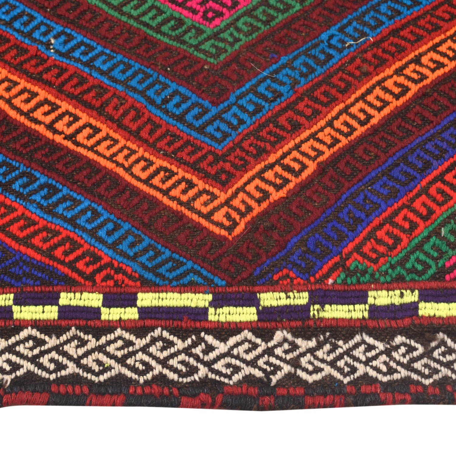 Suzuni Kilim Runner Handmade Multi 10' Runner
