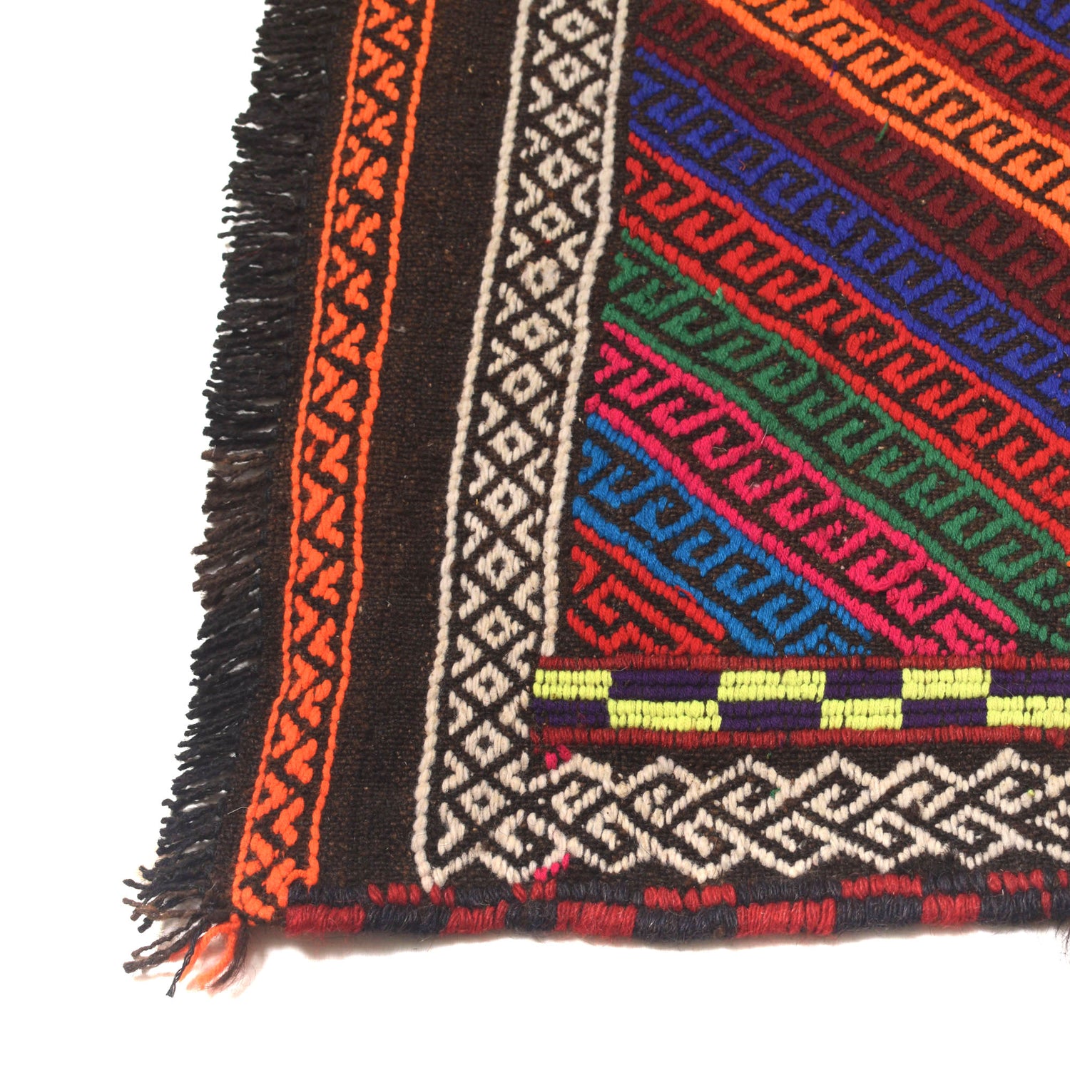 Suzuni Kilim Runner Handmade Multi 10' Runner