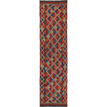 Suzuni Kilim Runner Handmade Multi 10' Runner