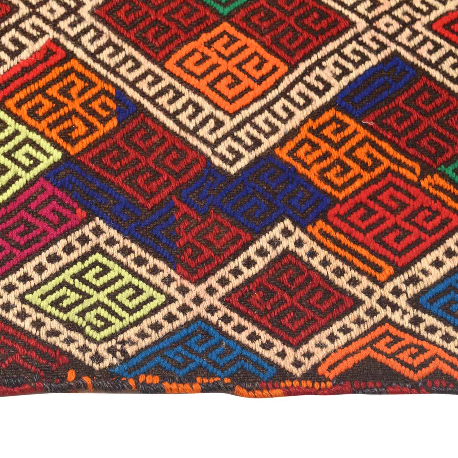 Suzuni Kilim Runner Handmade Multi 10' Runner