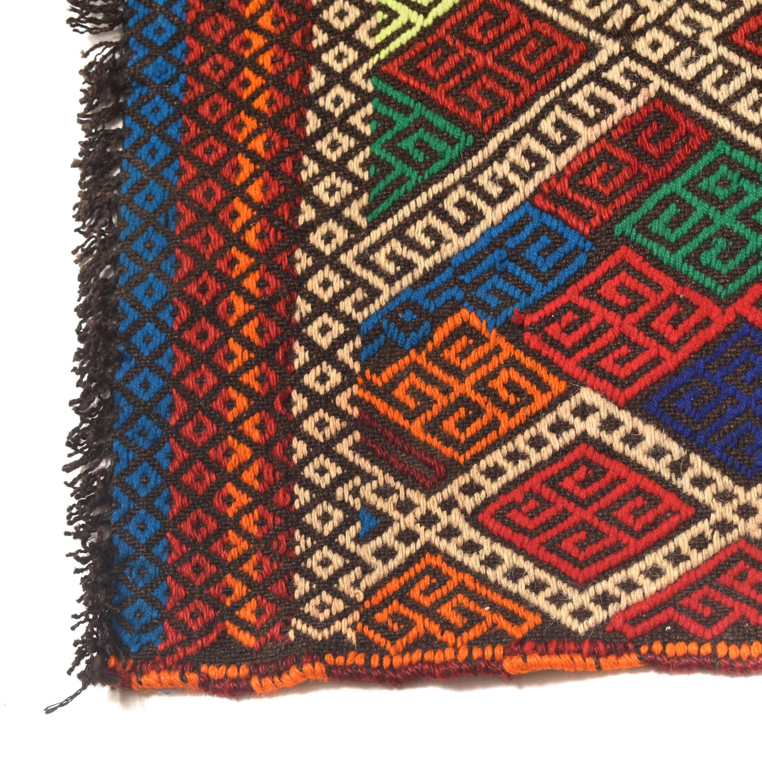 Suzuni Kilim Runner Handmade Multi 10' Runner