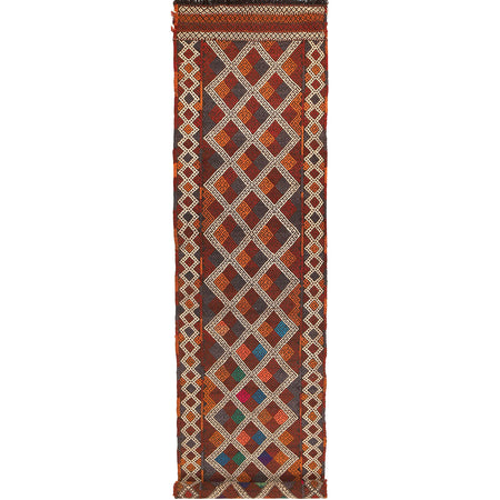 Suzuni Kilim Runner Handmade Multi 10' Runner