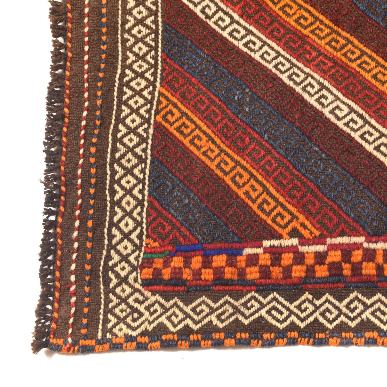 Suzuni Kilim Runner Handmade Multi 8' Runner