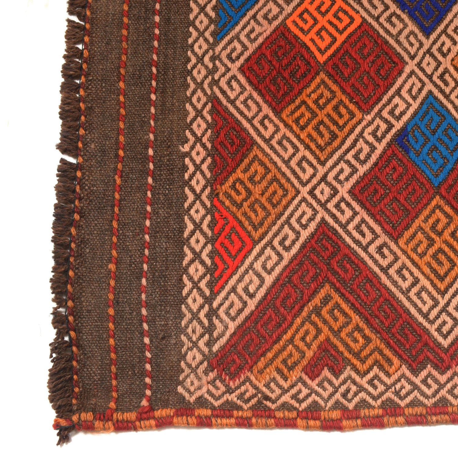 Suzuni Kilim Runner Handmade Multi 10' Runner