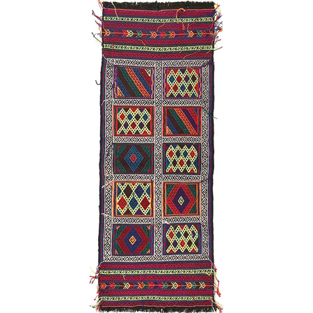Suzuni Kilim Runner Handmade Multi 5' Runner