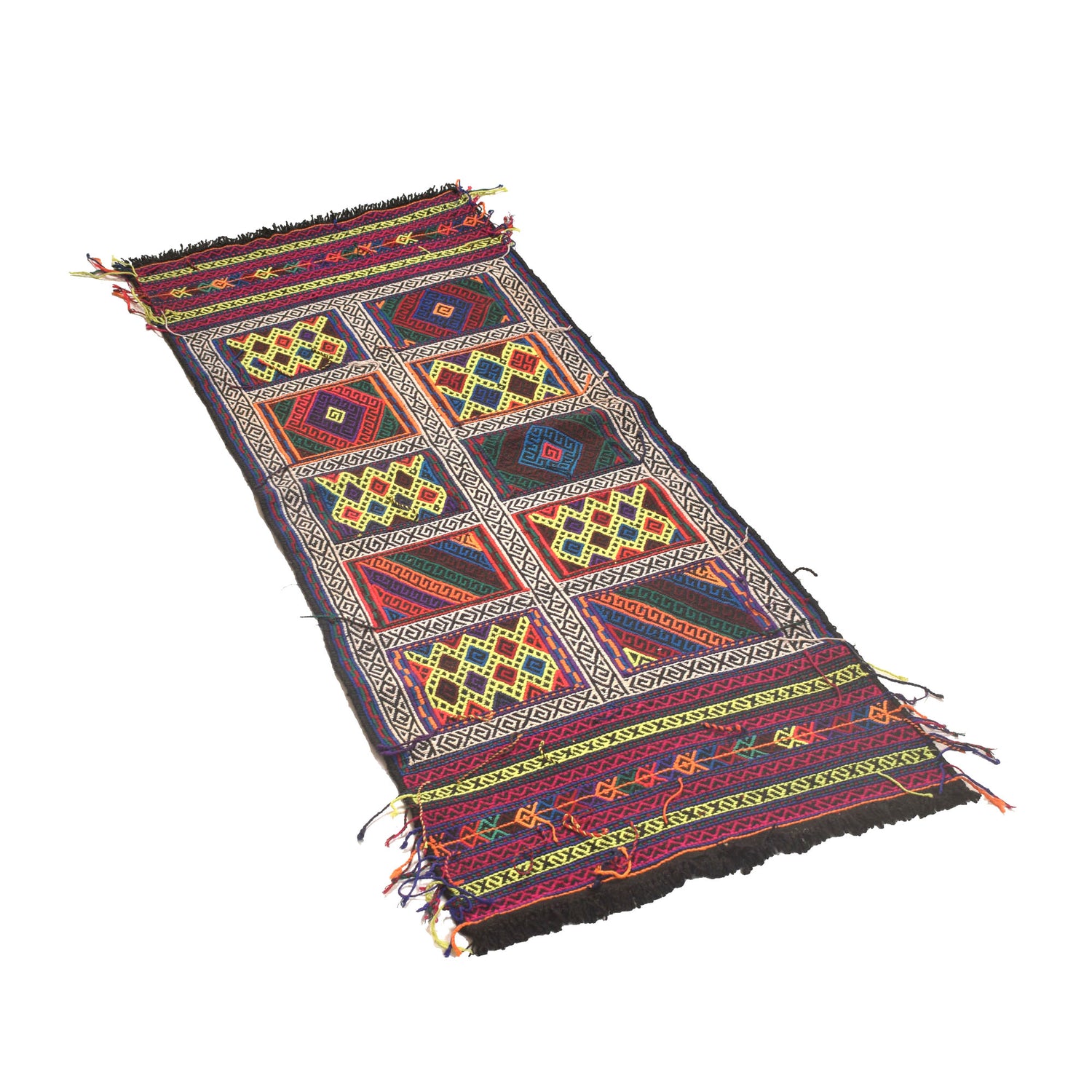 Suzuni Kilim Runner Handmade Multi 5' Runner