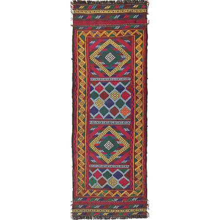Suzuni Kilim Runner Handmade Multi 5' Runner