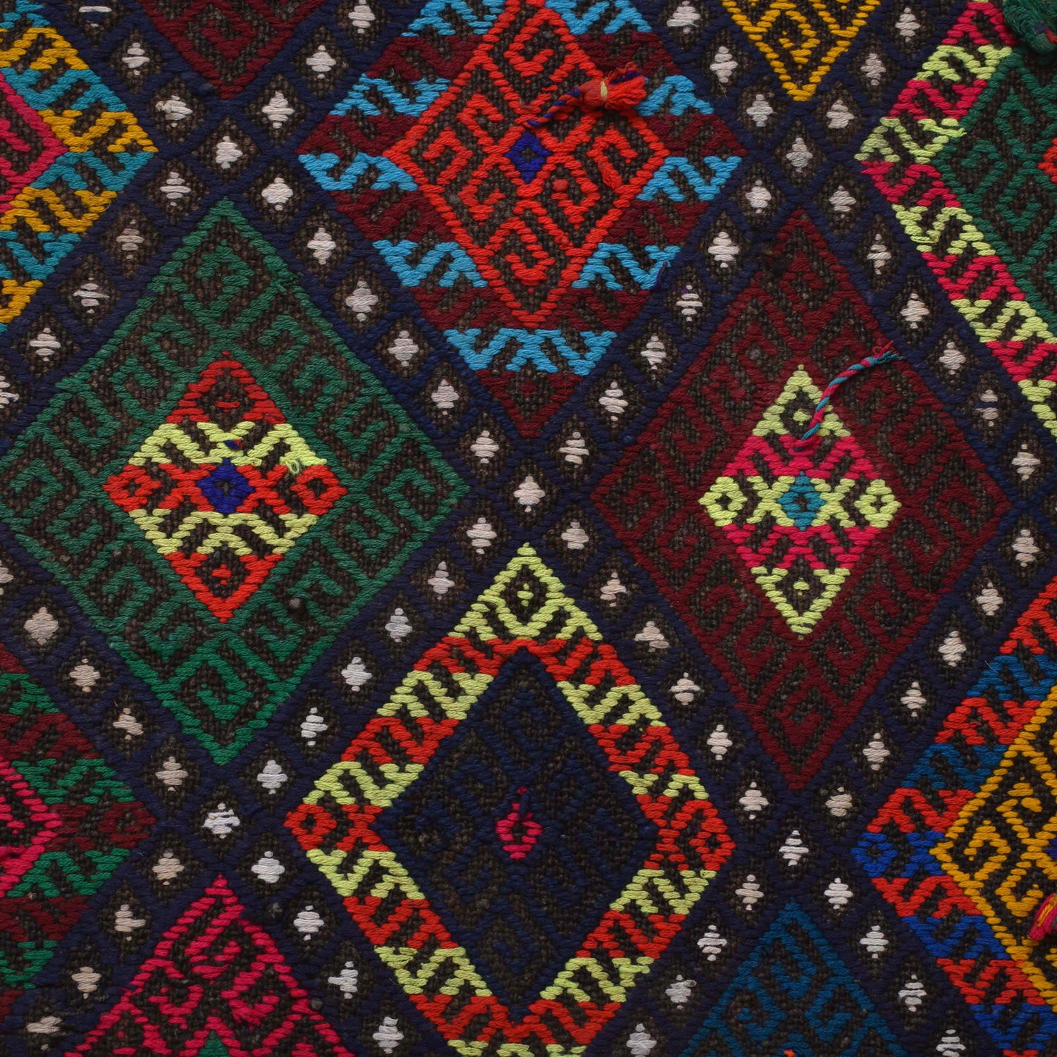 Suzuni Kilim Runner Handmade Multi 6' Runner