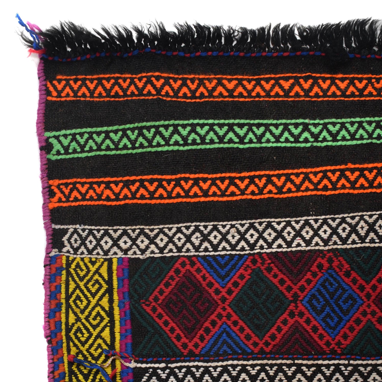 Suzuni Kilim Runner Handmade Multi 8' Runner