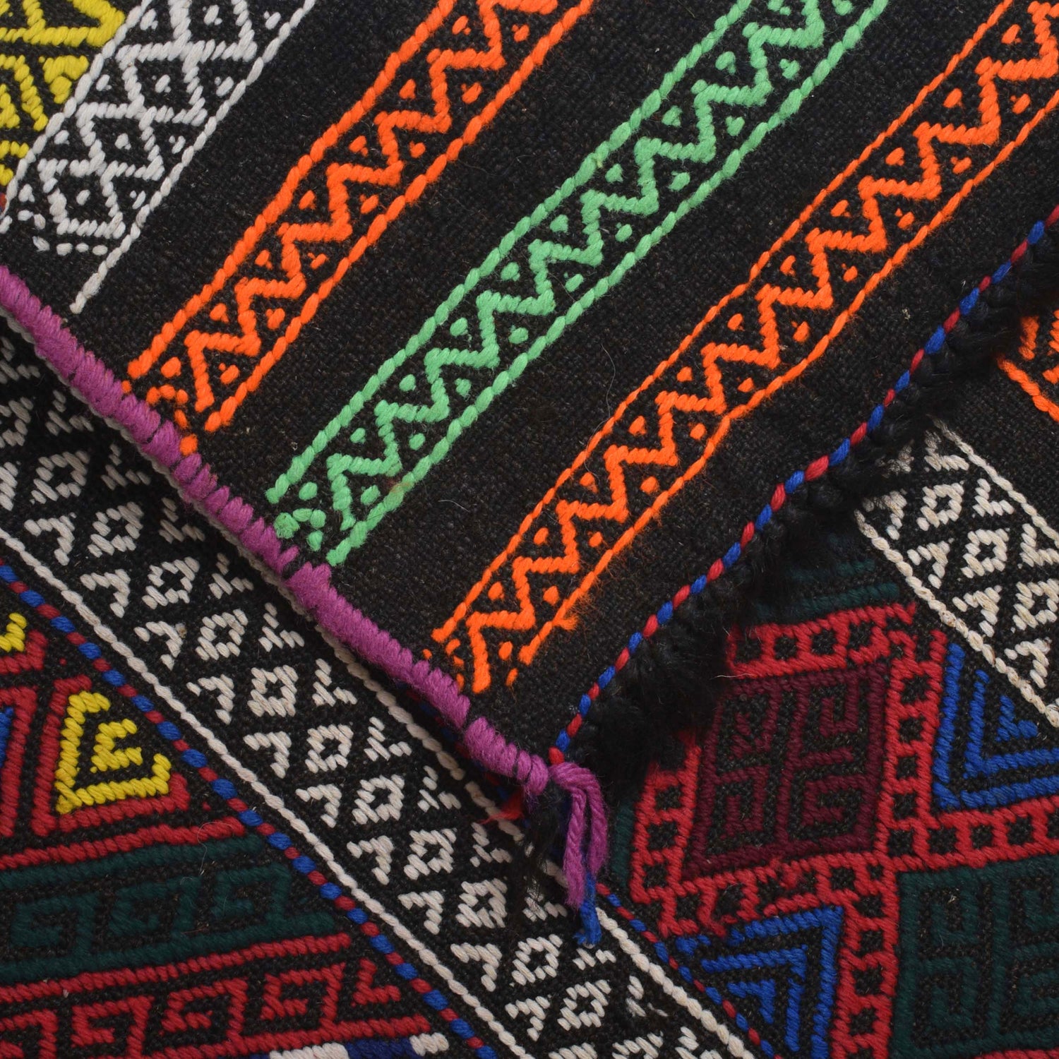 Suzuni Kilim Runner Handmade Multi 8' Runner