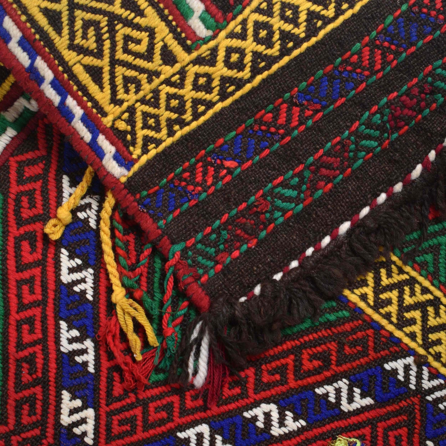 Suzuni Kilim Runner Handmade Multi 10' Runner