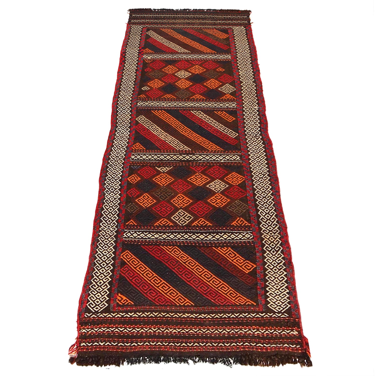 Suzuni Kilim Runner Handmade Multi 6' Runner