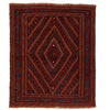 Mashwani Runner Rug Handmade Multi Geometric 4x4 ft