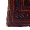 Mashwani Runner Rug Handmade Multi Geometric 4x4 ft
