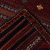 Laghari Kilim Area Rug Handmade Multi Geometric 4x7 ft