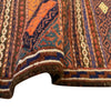 Laghari Kilim Area Rug Handmade Multi Geometric 4x7 ft