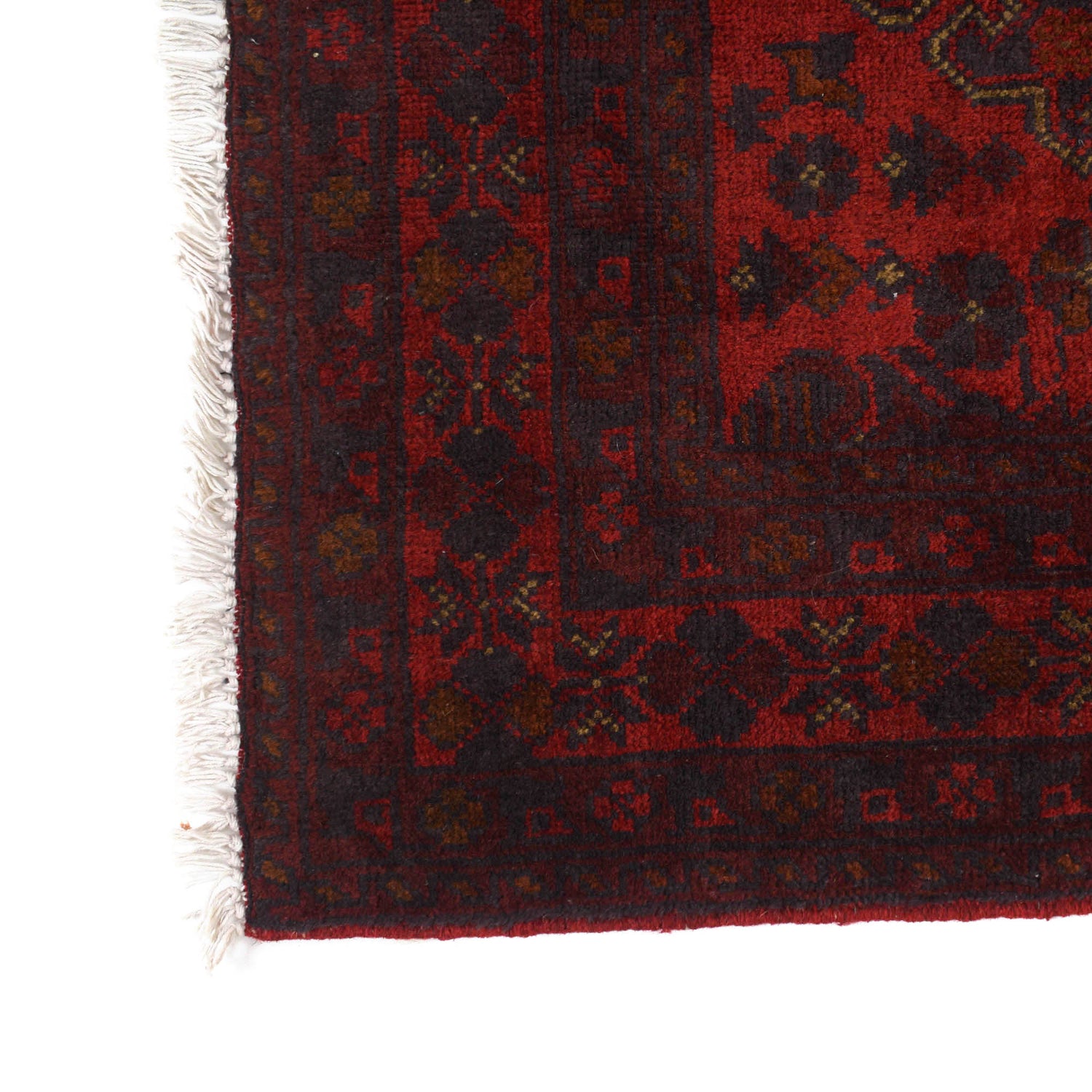 Khal Mohammadi Rug Handmade Red 3x5 ft