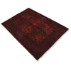 Khal Mohammadi Rug Handmade Red 3x5 ft