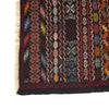 Maliki Kilim Area Rug Handmade Multi Floral 4x6 ft