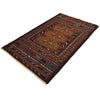 Maliki Kilim Area Rug Handmade Multi Floral 4x6 ft