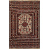 Maliki Kilim Area Rug Handmade Multi Floral 4x6 ft