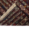 Maliki Kilim Area Rug Handmade Multi Floral 4x6 ft