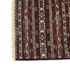 Maliki Kilim Area Rug Handmade Multi Floral 4x6 ft