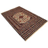 Maliki Kilim Area Rug Handmade Multi Floral 4x6 ft