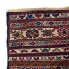 Maliki Kilim Area Rug Handmade Multi Floral 4x6 ft