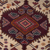Maliki Kilim Area Rug Handmade Multi Floral 4x6 ft
