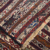 Maliki Kilim Area Rug Handmade Multi Floral 4x6 ft