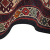 Maliki Kilim Area Rug Handmade Multi Floral 4x6 ft