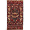 Maliki Kilim Area Rug Handmade Multi Geometric 3x5 ft