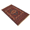 Maliki Kilim Area Rug Handmade Multi Geometric 3x5 ft