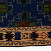 Kohistani Area Rug Handmade Blue Indigo Floral 6x9 ft