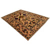 Kohistani Area Rug Handmade Beige Floral 6x9 ft