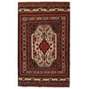 Maliki Kilim Area Rug Handmade Multi Floral 4x6 ft
