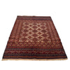 Maliki Kilim Area Rug Handmade Multi Floral 4x6 ft