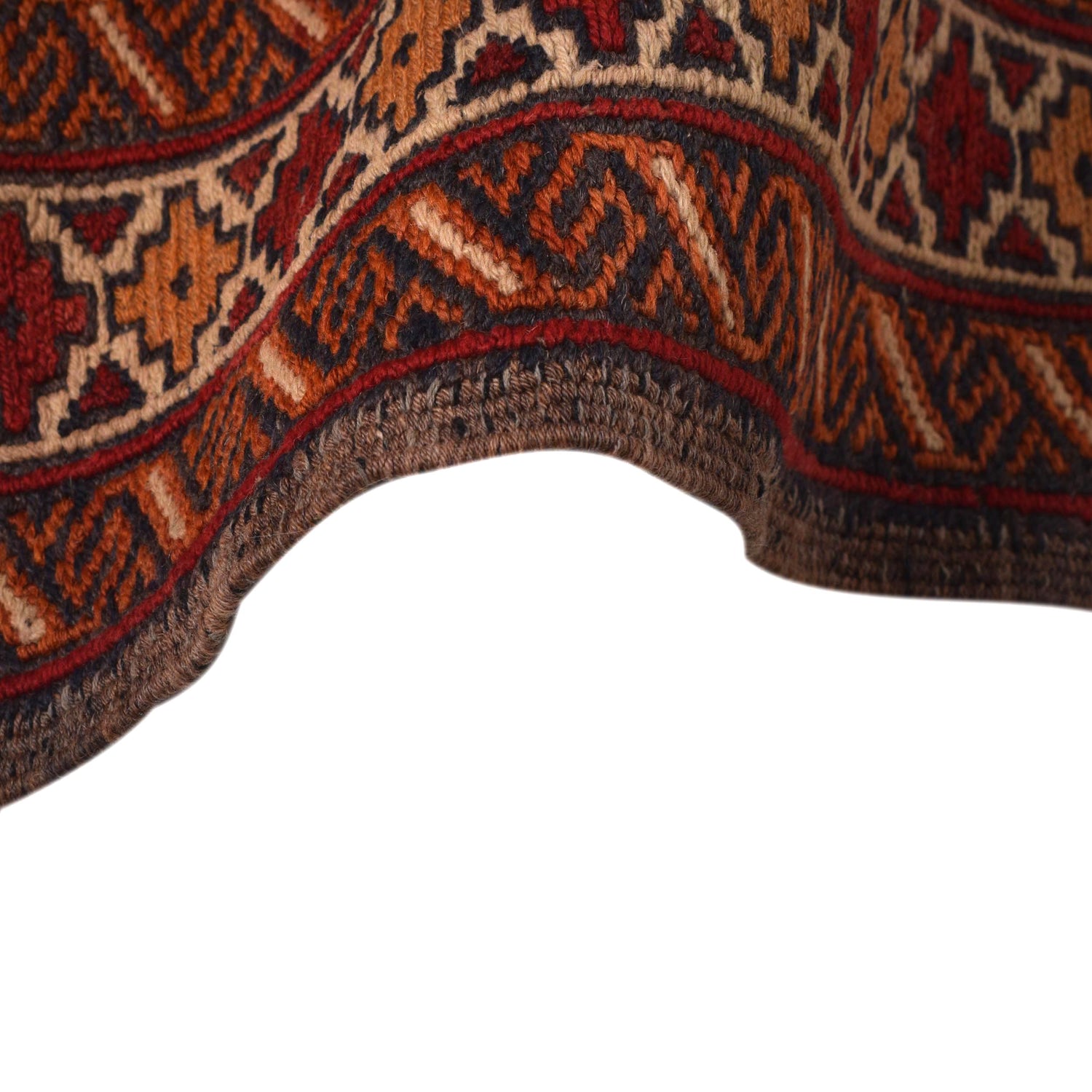 Maliki Kilim Area Rug Handmade Multi Floral 4x6 ft