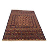Maliki Kilim Area Rug Handmade Multi Floral 4x6 ft