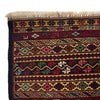 Maliki Kilim Area Rug Handmade Multi Floral 4x6 ft