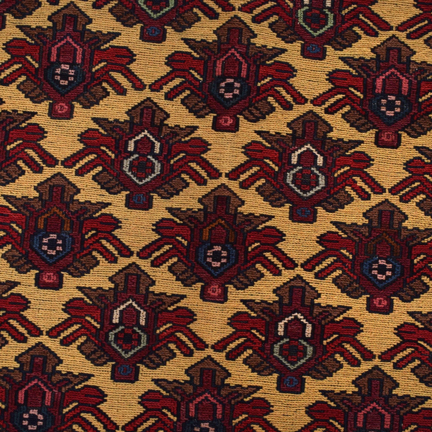 Maliki Kilim Area Rug Handmade Multi Floral 4x6 ft