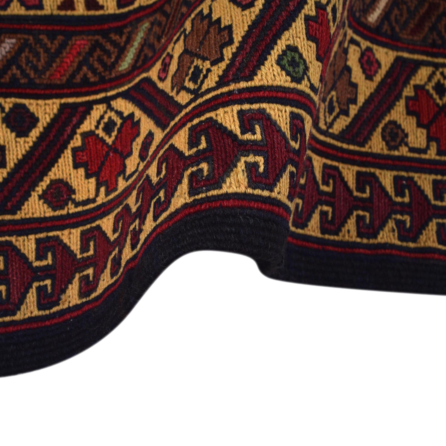 Maliki Kilim Area Rug Handmade Multi Floral 4x6 ft